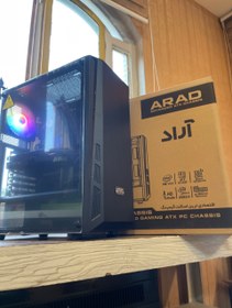 تصویر RGB کیس4460 COR I5 رم 16 گیگ گرافیک 8 DDR5 کد x9 طراحی اداری شرکتی خانگی گیمینگ 