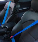 تصویر رول رنگی کمربند ایمنی وارداتی | محافظ کمربند با کیفیت بالا و طراحی اسپرت - نارنجی Premium Imported Color Seatbelt Roll | High-Quality Car Seatbelt Cover