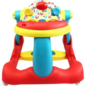 تصویر روروئک واکر شو اسپادیس Spuddies Bouncy Steps (3 in 1 Folding Walker) 