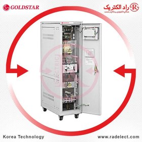 تصویر استابلایزر صنعتی سه فاز 150kVA مدل LG-3P-150K-I گلداستار کره 