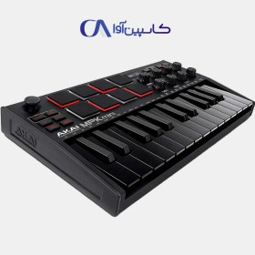 تصویر میدی کنترلر آکایی Akai Mpk Mini MKIII Black 