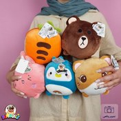 تصویر عروسک حیوانات مدل مایک سایز ۱۵ سانتیمتر 