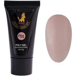 تصویر پلی ژل هلویی پررنگ پونی 30 گرم P05 