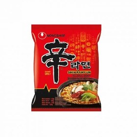 تصویر نودل کره ای سرخ شده مرغ دو برابر تند رامن بولداک سامیانگ 140 گرم Samyang 