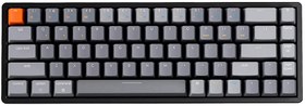 تصویر کیبورد مکانیکی بی سیم از برند کیکرون مدل keychron k6 68-key با نور پس زمینه RGB (B 