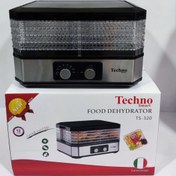 تصویر میوه خشک کن تمام استیل تکنو مدل:TS_320 Techno TS-320