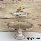 تصویر شیرینی خوری کروم دو طبقه طرح آرشیدا 