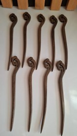 تصویر کانزاشی چوبی قهوه‌ای 