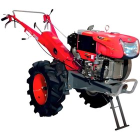 تصویر تیلر مزرعه ۱۴ اسب مدل GT140E استارتی قابدار diesel 14 hp tiller GT140E