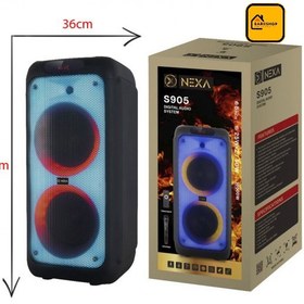 تصویر اسپیکر بلوتوث پارتی باکس نکسا (NEXA) مدل S905 NEXA Party Box Speaker Model S905