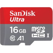 تصویر رم میکرو سن دیسک مدل Ultra A1 سرعت 98MBps 653X ظرفیت 16 گیگابایت کارت حافظه Micro SD سن دیسک مدل رم میکرو سن دیسک مدل Ultra A1 سرعت 98MBps 653X ظرفیت 16 گیگابایت کلاس 10 استاندارد UHS-I ظرفیت 16GB