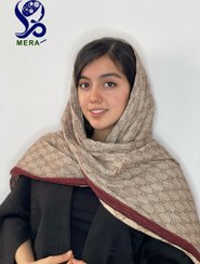 تصویر شال موهر دورو طرح گوچی (217) 