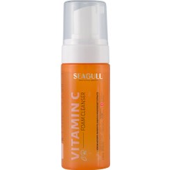 تصویر فوم پاک کننده صورت حاوی Vitamin C حجم 150 میلی لیتر سی گل Seagull Vitamin C Foam Cleanser 150 ml