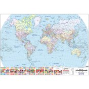 تصویر نقشه سیاسی جهان گیتاشناسی کد 1297 