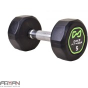 تصویر دمبل گرد استپ دار طرح DHZ 