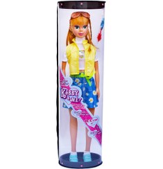 تصویر عروسک باربی ۱۰۶ سانتی‌متری مدل جلیقه دامن 