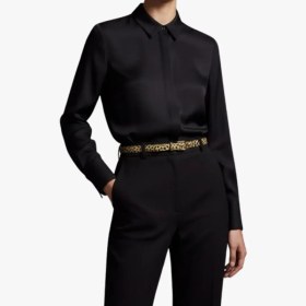 تصویر کمربند ورنی پلنگی 