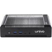 تصویر مینی کامپیوتر UNIVO مدل UR1-K11 UNIVO MINI CASE UR1-K11