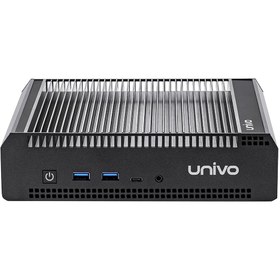 تصویر مینی کامپیوتر UNIVO مدل UR1-K11 UNIVO MINI CASE UR1-K11