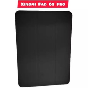 تصویر کیف کلاسوری تمام سیلیکونی تبلت پد 6 اس پرو شیائومی Xiaomi Pad 6S Pro 