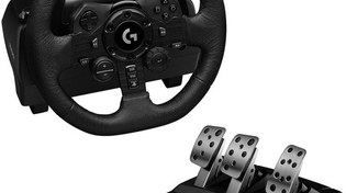 تصویر فرمان بازی Logitech G923 برای پلی استیشن 
