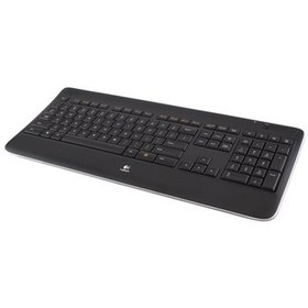 تصویر کيبورد بي‌سيم داراي نور پس‌زمينه لاجيتک مدل K800 ا Logitech K800 Wireless Illuminated Keyboard Logitech K800 Wireless Illuminated Keyboard