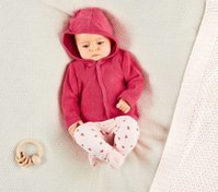 تصویر سوییشرت حوله‌ای کلاه‌دار نوزادی (۱۲تا۲۴ماه) 