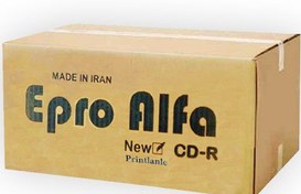 تصویر سی دی خام پرینتیبل اپرو باکسدار 50 عددی کارتن 600 عددی (EPRO) Epro PRINTABLE CD-R