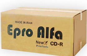 تصویر سی دی خام پرینتیبل اپرو باکسدار 50 عددی کارتن 600 عددی (EPRO) Epro PRINTABLE CD-R