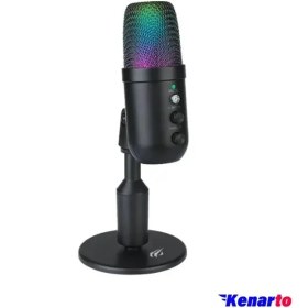 تصویر میکروفون رومیزی هویت مدل GK51 گیمینگ 