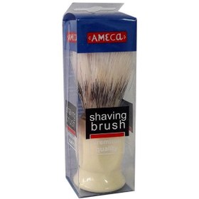 تصویر برس اصلاح مردانه آمکا AMECA مدل SHAVE BRUSH (فرچه کف ریش) 