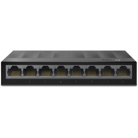 تصویر سوئیچ شبکه گیگابیتی 8 پورت تی پی-لینک مدل LS1008G TP-LINK Switch 8 Port LS 1008G