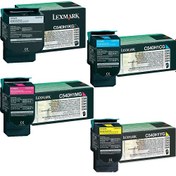 تصویر کیت کارتریج تونر C540H لکسمارک ا Lexmark C540H color Toner cartridge Kits Lexmark C540H color Toner cartridge Kits
