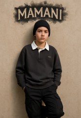 تصویر بلوز تک پسرانه دو یقه 