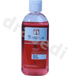 تصویر شامپو ضد ریزش مخصوص موهای رنگ شده 220 میلی لیتر تینولا Tinola Beauty Colored Anti Hair Loss Shampoo