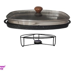 تصویر تابه گریل preinciple pan سایز 40 کد 69 