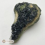 تصویر سنگ راف اپیدوت کلکسیونی طبیعی 267 گرم 