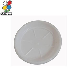 تصویر ( بسته 70 عددی ) زیر گلدانی پلاستیکی کد 109 دهانه 20 سانت 