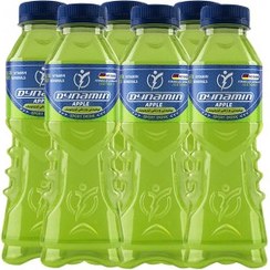 تصویر نوشیدنی ورزشی داینامین باکس ۶ عددی سیب Sports drink Dynamin Box 6 pieces of apple