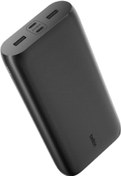 تصویر پاور بانک 4 پورت Belkin BoostCharge 26K، بسته باتری با درگاه‌های USB-C و USB-A، شارژ سریع USB-C، شارژر قابل حمل برای iPhone 15، 14، 13، 12، iPad Pro، Galaxy S24، S24 Ultra، S24+ - ارسال 20 روز کاری 