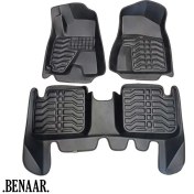 تصویر کفپوش پنج بعدی ام وی ام X33 رنگ مشکی برند التیمیت 