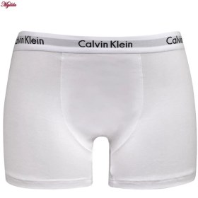 تصویر شورت پادار مردانه  مودال کش پهن ژله ای اورجینال گیاهی کلوین کلین CK UNDERWEAR