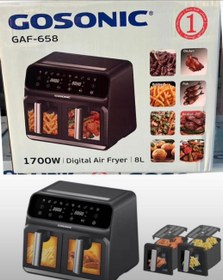 تصویر سرخ کن بدون روغن گوسونیک مدل GAF-658 Gosonic GAF-658 Fryer