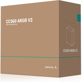 تصویر کیس کامپیوتر دیپ کول مدل CC560 ARGB V2 DeepCool CC560 ARGB V2 Mid Tower Case