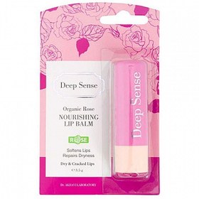 تصویر نرم کننده لب گل رز دیپ سنس Deep Sense rose lip balm