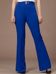 تصویر شلوار زنانه برنس مدل کامیلا پارچه ای کرپ دمپا گشاد 