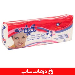 تصویر پنبه بهداشتی غیر استریل 100 گرم نگین ( بسته 20 عددی ) 