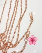 تصویر زنجیر کیف دهانه قابدار - طلایی 