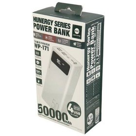 تصویر پاور بانک فست شارژ ۵۰۰۰۰ ویکام Wekome WP-171 