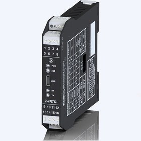 تصویر ماژول 4 کاناله ورودی دمای RTD به RS485 مدل Z-4RTD2 